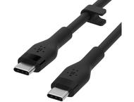 Кабели и Адаптери Belkin BOOST CHARGE Silicone cable USB-C to USB-C 2.0 - 3M - Black