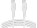 Кабели и Адаптери Belkin BOOST CHARGE Silicone cable USB-C to USB-C 2.0 - 2M - White