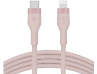 Кабели и Адаптери Belkin BOOST CHARGE Silicone cable USB-C to Lightning - 2M - Pink