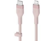 Кабели и Адаптери Belkin BOOST CHARGE Silicone cable USB-C to Lightning - 2M - Pink