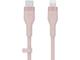 Кабели и Адаптери Belkin BOOST CHARGE Silicone cable USB-C to Lightning - 2M - Pink