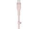 Кабели и Адаптери Belkin BOOST CHARGE Silicone cable USB-C to Lightning - 3M - Pink