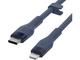 Кабели и Адаптери Belkin BOOST CHARGE Silicone cable USB-C to Lightning - 3M - Blue