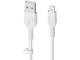 Кабели и Адаптери Belkin BOOST CHARGE Silicone cable USB-A to Lightning - 2M - White