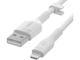Кабели и Адаптери Belkin BOOST CHARGE Silicone cable USB-A to Lightning - 2M - White