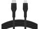 Кабели и Адаптери Belkin BOOST CHARGE Silicone cable USB-C to Lightning - 2M - Black