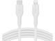 Кабели и Адаптери Belkin BOOST CHARGE Silicone cable USB-C to Lightning - 2M - White