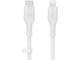 Кабели и Адаптери Belkin BOOST CHARGE Silicone cable USB-C to Lightning - 2M - White