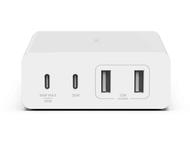 Зарядни устройства Belkin BOOST CHARGE PRO 108W 4-портово USB GaN настолно зарядно устройство (Dual C и Dual A) и 2-метров кабел - бял