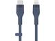 Кабели и Адаптери Belkin BOOST CHARGE Silicone cable USB-C to Lightning - 2M - Blue
