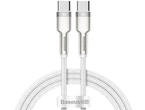 Кабели и Адаптери Baseus Cafule Series Type-C към Type-C, 100W, 2м, бял