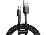 Кабели и Адаптери Baseus Cafule USB към microUSB, 1.5A, 2м, черен