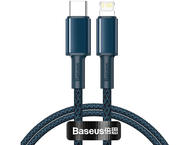 Кабели и Адаптери Baseus High Density USB Type-C към Lightning PD 20W, 1м, син