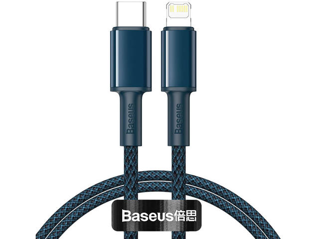 Кабели и Адаптери Baseus High Density USB Type-C към Lightning PD 20W, 2м, син