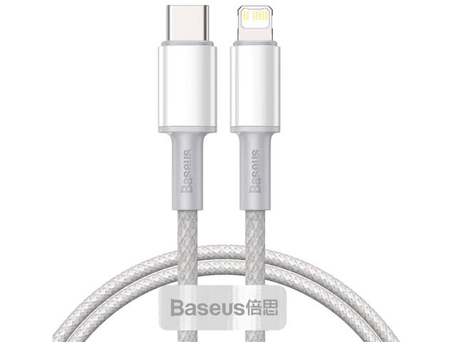 Кабели и Адаптери Baseus High Density USB-C към Lightning, PD 20W, 2м