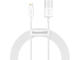 Кабели и Адаптери Baseus Superior USB-А към Lightning, 2м, бял