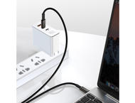 Кабели и Адаптери Baseus Tungsten Gold USB Type-C към USB Type-C, 2м, черен