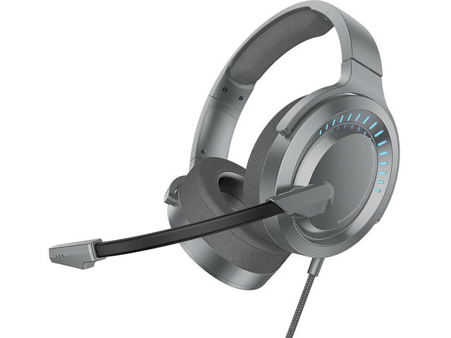 Слушалки Baseus Gamo Virtual 3D full immersive, сиви