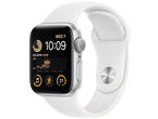 Смарт часовници Apple Watch SE GPS 40mm Silver Aluminium Case with White Sport Band - Regular 
