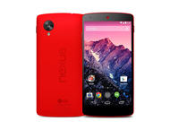 Смартфони LG Google Nexus 5 16GB, червен цвят