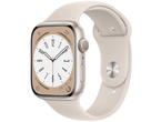 Смарт часовници Apple Watch Series 8 GPS 45mm Starlight Aluminium Case with Starlight Sport Band - Regular