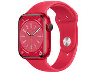 Смарт часовници Apple Watch Series 8 GPS 45mm (PRODUCT)RED Aluminium Case with (PRODUCT)RED Sport Band - Regular
