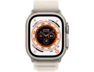 Смарт часовници Apple Watch Ultra Cellular 49mm Titanium Case with Starlight Alpine Loop - Medium