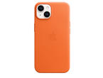 Калъфи Apple iPhone 14 Leather Case with MagSafe - Orange