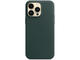 Калъфи Apple iPhone 14 Pro Max Leather Case with MagSafe - Forest Green