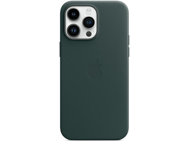 Калъфи Apple iPhone Leather Wallet with MagSafe - Forest Green