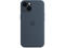 Калъфи Apple iPhone 14 Silicone Case with MagSafe - Storm Blue