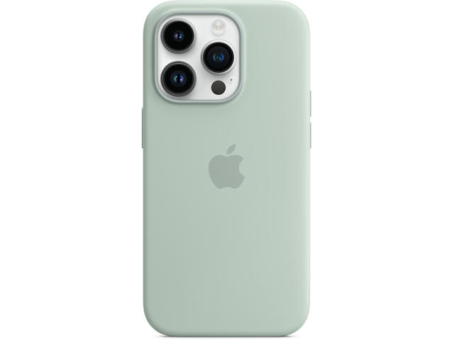 Калъфи Apple iPhone 14 Pro Silicone Case with MagSafe - Succulent