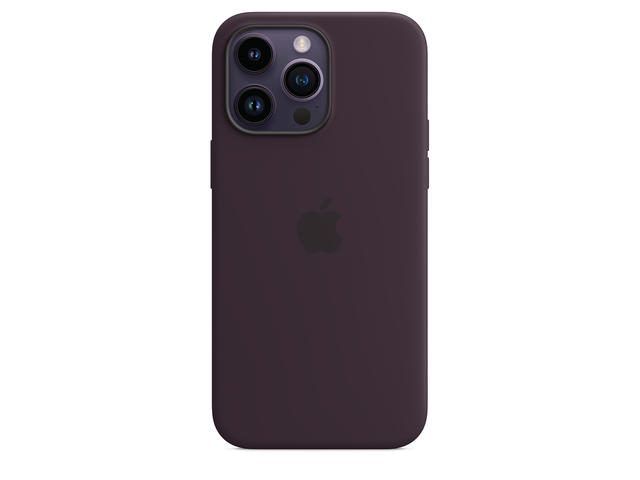 Калъфи Apple iPhone 14 Pro Max Silicone Case with MagSafe - Elderberry