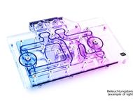 Охладители Alphacool Eisblock Aurora Acryl GPX-N RTX 3080/3090 GameRock с Backplate