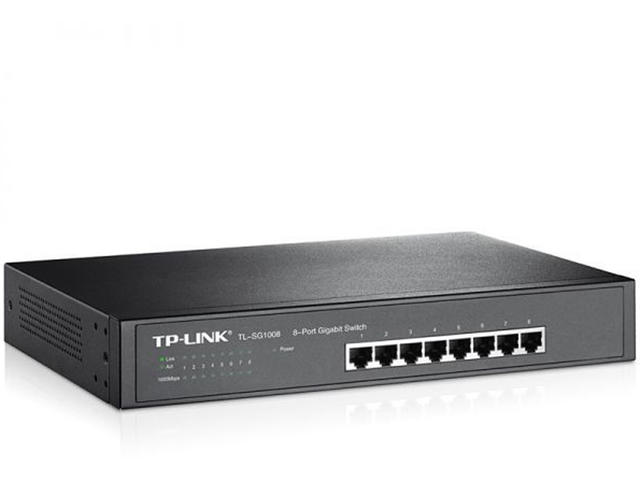 Мрежово оборудване TP-Link TL-SG1008