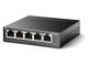 Мрежово оборудване TP-Link TL-SG1005LP с 4 PoE+ порта