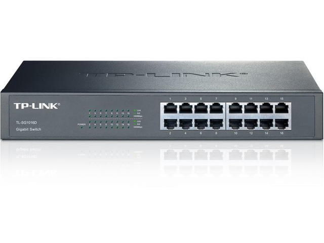 Мрежово оборудване TP-Link TL-SG1016D