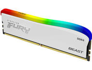 Оперативна памет 8GB DDR4 3200 MT/s Kingston FURY BEAST White RGB Special Edition