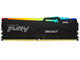 Оперативна памет 32GB (2x16GB) DDR5 6000 MT/s Kingston FURY Beast RGB 