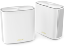 Мрежово оборудване ASUS ZenWiFi AX XD6 Tri Band Mesh WiFi 6 System 2 Pack White