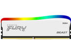 Оперативна памет 8GB 3600MHz DDR4 Kingston FURY BEAST White RGB Special Edition