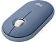 Мишки Logitech Pebble M350, Blueberry