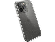 Калъфи Speck iPhone 14 Pro, Presidio Perfect Clear Glitter (Clear/Clear w/Gold Giitter)