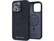 Калъфи Njord Salmon Leather Magsafe за iPhone 14 Pro Max, черен