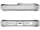 Калъфи Itskins Hybrid R MagSafe iPhone 14/13, прозрачен