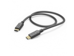 Кабели и Адаптери Hama захранващ кабел, USB-C - USB-C, 1.5 метра, черен