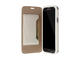 Калъфи Krusell Malmo Flip cover - кожен калъф, тип портфейл за Samsung Galaxy S5 SM-G900 (бял)