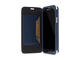Калъфи Krusell Malmo Flip cover - кожен калъф, тип портфейл за Samsung Galaxy S5 SM-G900 (син)