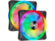 Вентилатори Corsair iCUE QL140 RGB PWM Dual Fan Kit