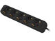 Разклонители Lanberg power strip 3 m, Black